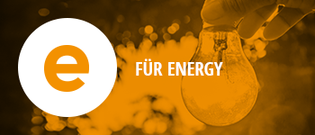 E für Energy — Strom- und Gasversorgung